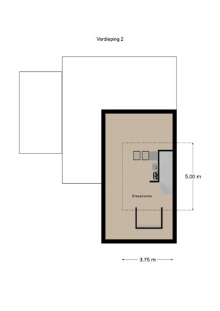 Floorplan - Burgemeester Rhoenstraat 12, 6291 KN Vaals